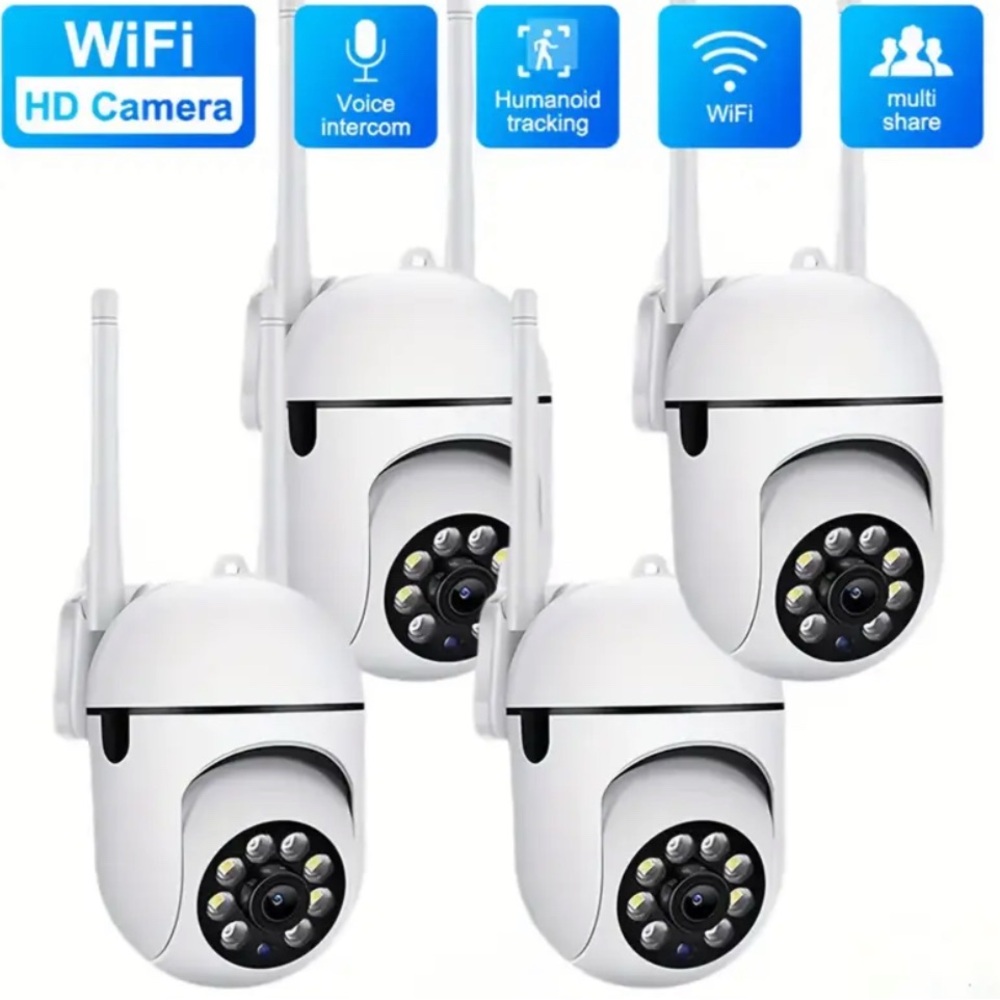 White Security Camera Set - Picture 3 of 8